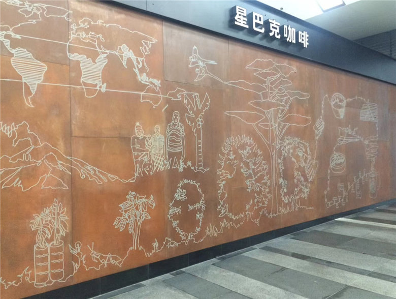 黄山耐候钢幕墙