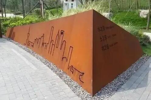 黄山耐候钢挡土墙